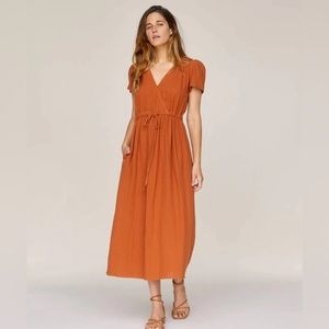 Christy Dawn Dawn Dress- rust gauze sz M